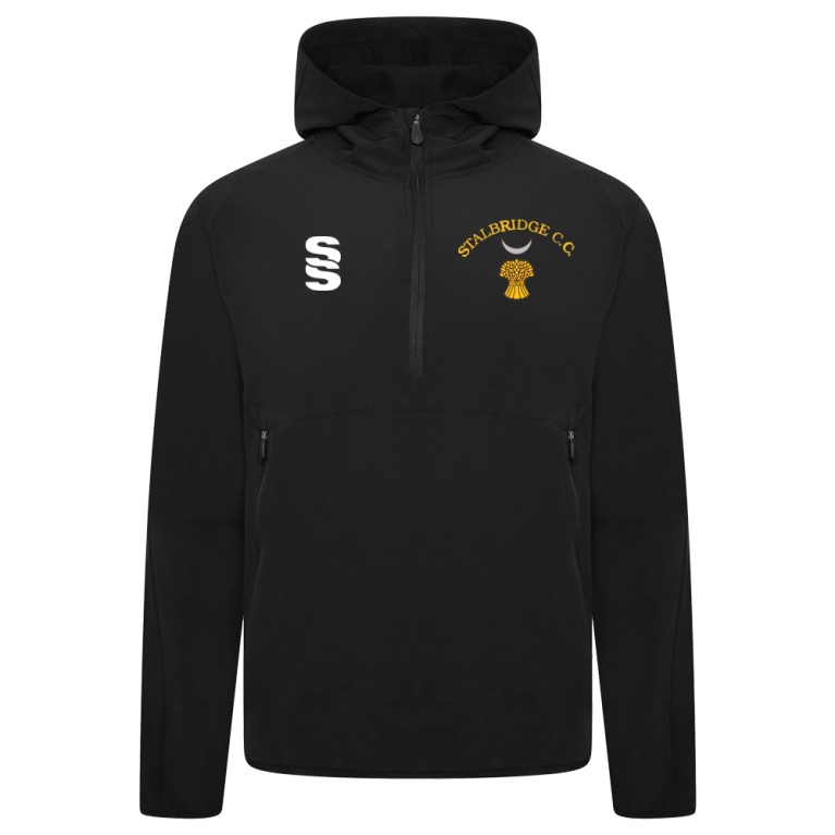 Dual Elite 1/4 Zip Hoody / Rain Jacket : Black